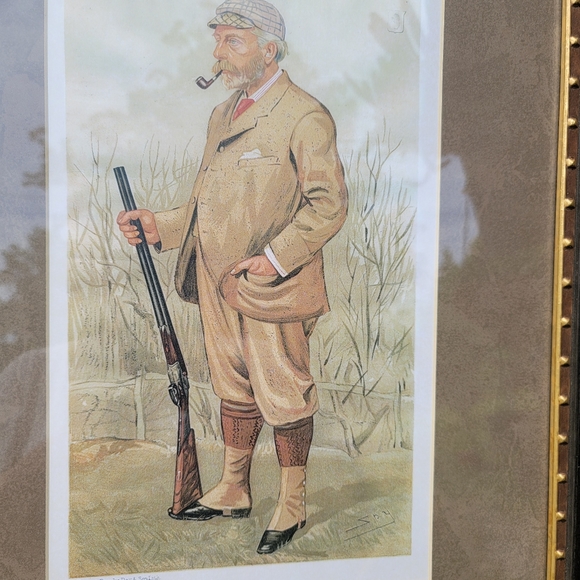 Framed Vintage Vanity Fair printed in August 10th 1893. - Picture 9 of 11